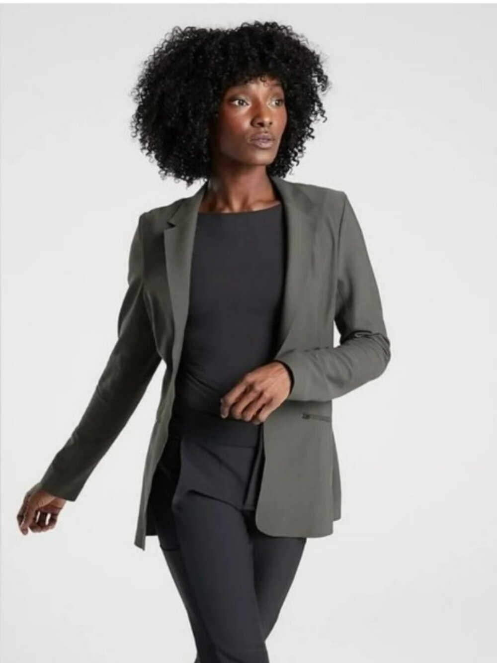 Athleta Interstellar Athleisure Blazer 10